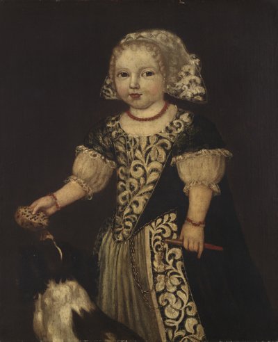 Ein junges Mädchen von English School